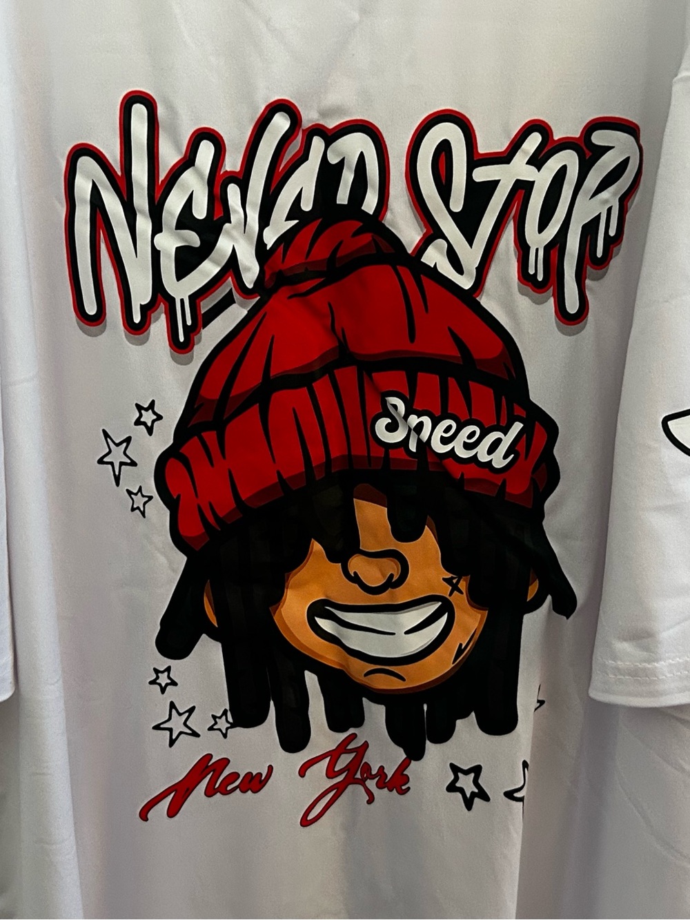 Kids' Graphic Tee - Red Beanie Design